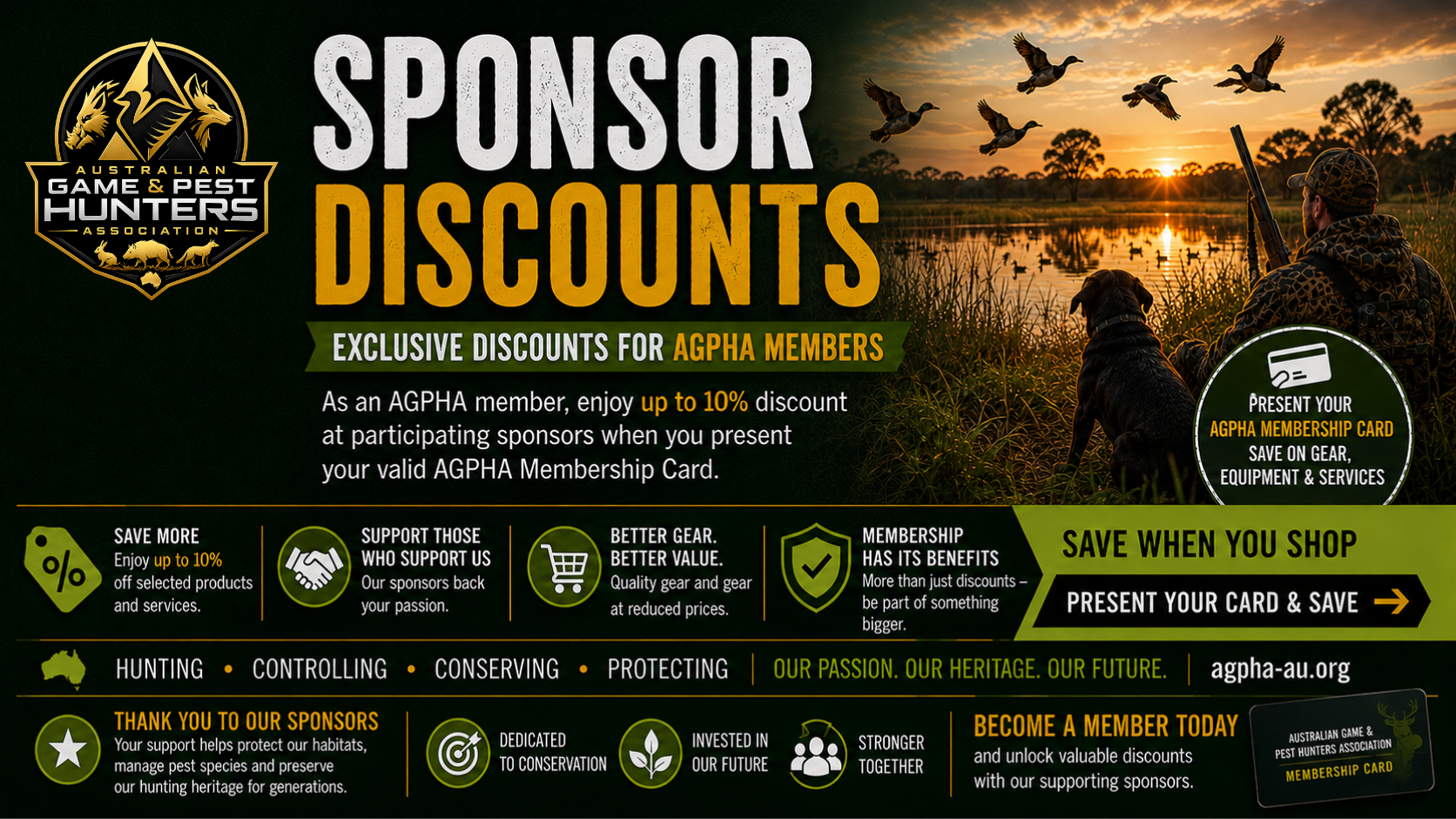 sponsor Discount